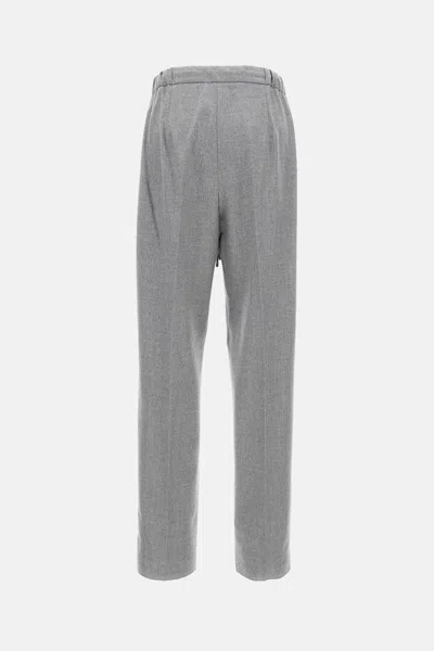 Max Mara Pleated-front Drawstring Trousers