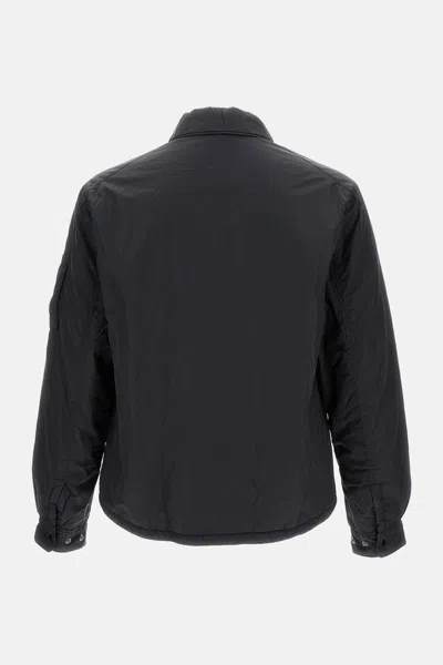 C.p. Company C.p.company Buttoned Pocket Overshirt In Blue