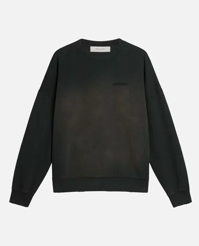 Golden Goose Gender Inclusive Journey Crewneck Sweatshirt In Gray