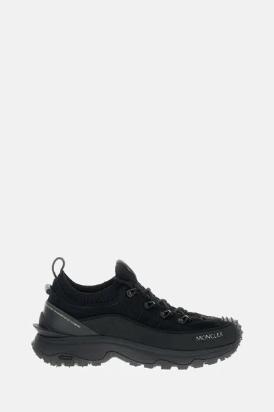 Moncler Trailgrip Lite3 Low Top Sneakers In Black