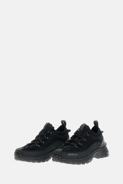 Moncler Trailgrip Lite3 Low Top Sneakers In Black