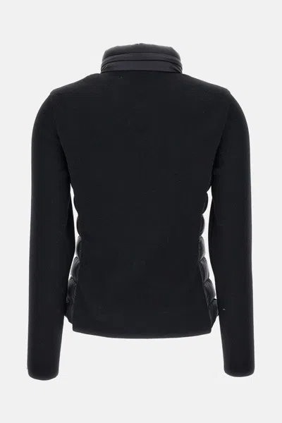 Moncler Jacket Cardigan In Black