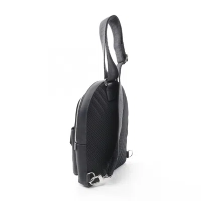 Pre-owned Louis Vuitton Navy Leather Fanny Pack Sling Bag ()