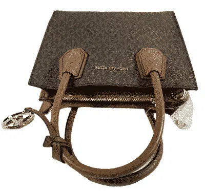 Michael Kors Mercer Medium Brown Leather Messenger Bag