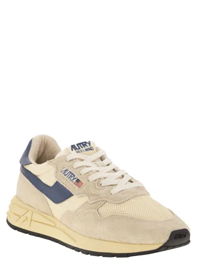 Autry Reelwind Low Sneakers Beige In Neutral