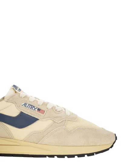 Autry Reelwind Low Sneakers Beige In Neutral