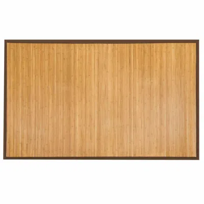 Hivvago 5' X 8' Indoor/outdoor 100% Bamboo Area Rug Floor Carpet In Neutral