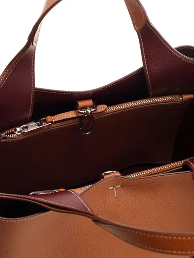 Tod's Apa 2 Manici Mini Trac Pelle T Pend Handbags Brown