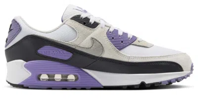 Nike Air Max 90 White Dusty Amethyst Photon Dust Light Smoke Grey