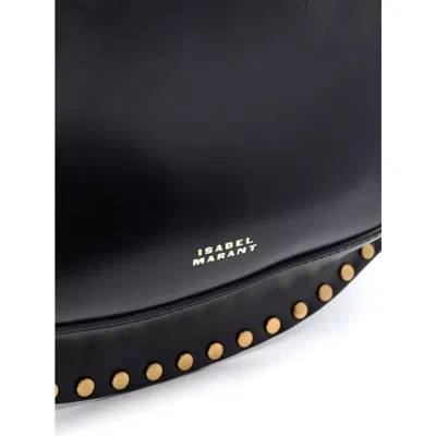 Isabel Marant Marant Oskan Moon Shoulder Bag With Studs