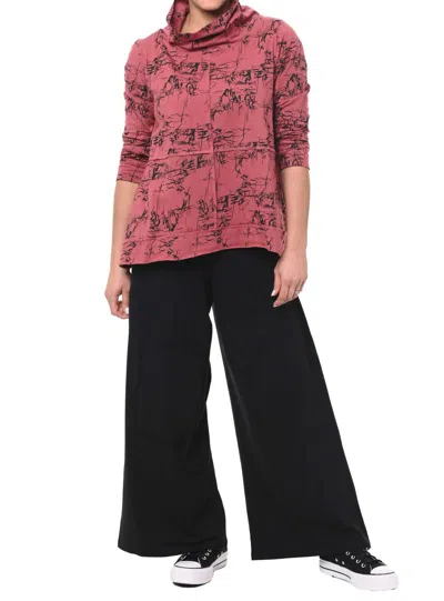 Tulip Clothing Mazie Tunic In Marsala Etching