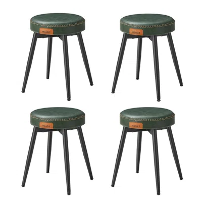 Breebe Dining Chairs Stools Set Of 4 In Green