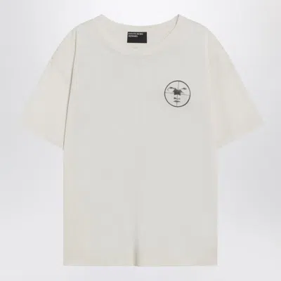 Enfants Riches Deprimes Ritual Prayer White Vintage-effect T-shirt In White