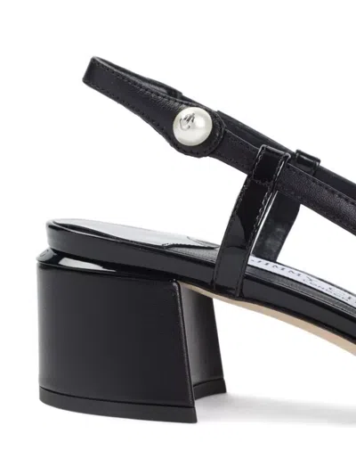 Jimmy Choo Elisa Slingback Pumps In Patent Leather
