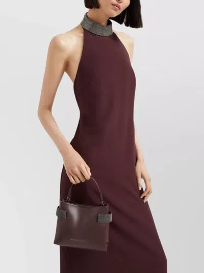Brunello Cucinelli Small Leather Handbag Top Handle
