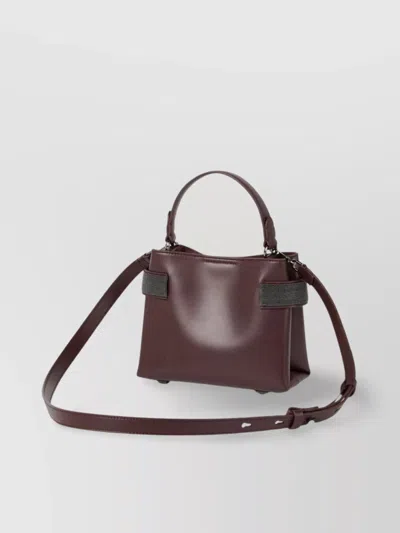 Brunello Cucinelli Small Leather Handbag Top Handle
