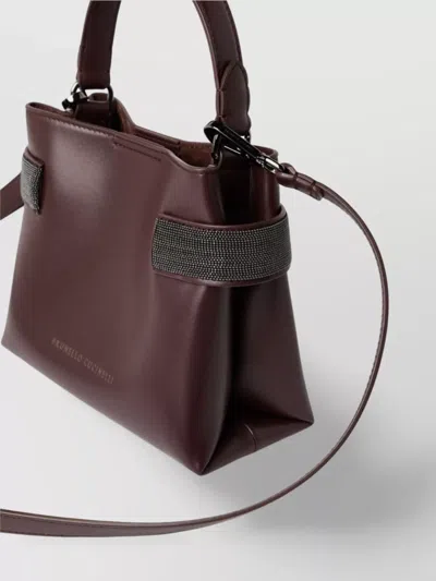Brunello Cucinelli Small Leather Handbag Top Handle