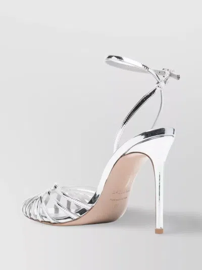 Le Silla Embrace Sandals 110mm In Metallic