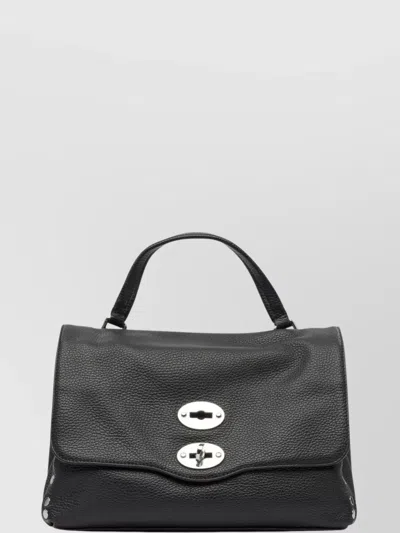 Zanellato Leather Shoulder Bag Adjustable Strap