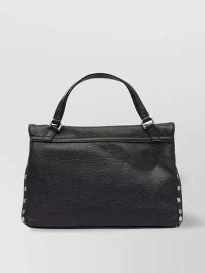 Zanellato Leather Shoulder Bag Adjustable Strap