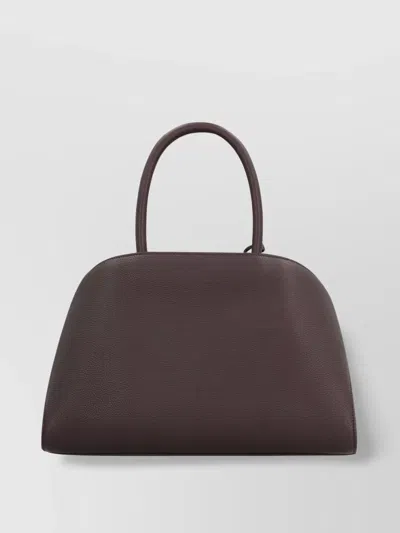 Ferragamo Leather Handbag With Adjustable Shoulder Strap