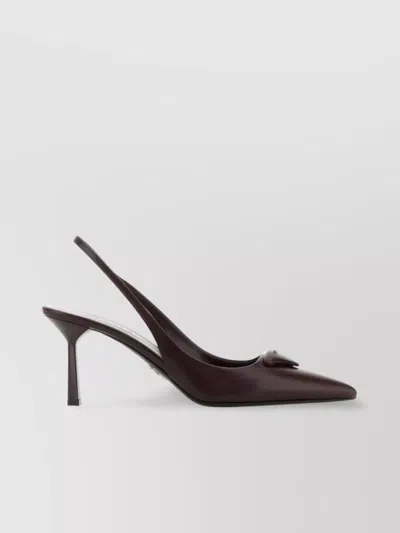 Prada Pointed Toe Stiletto Heel Pumps