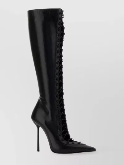 Le Silla Colette Knee Length Pointed Toe Stiletto Boots