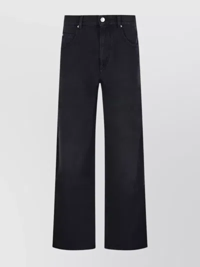 Isabel Marant Étoile High-rise Straight Leg Jeans With Belt Loops