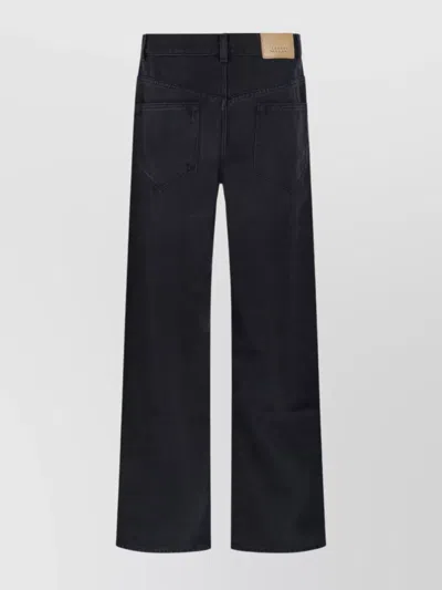 Isabel Marant Étoile High-rise Straight Leg Jeans With Belt Loops