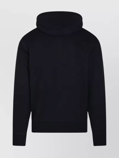 Ralph Lauren Hooded Sweatshirt Drawstring Hood In Black