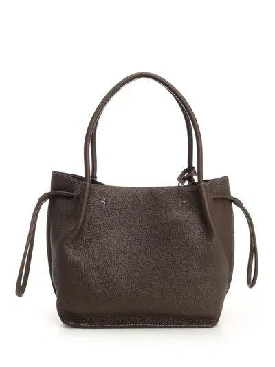 Tod's Buz Sacca Media Handbags Brown
