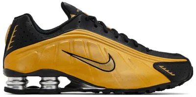 Nike Woman Sneakers Mustard Size 7.5 Synthetisches Material In Yellow