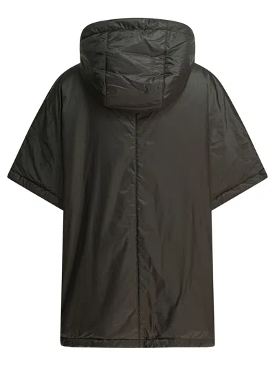 Max Mara The Cube Coats Green In Brown