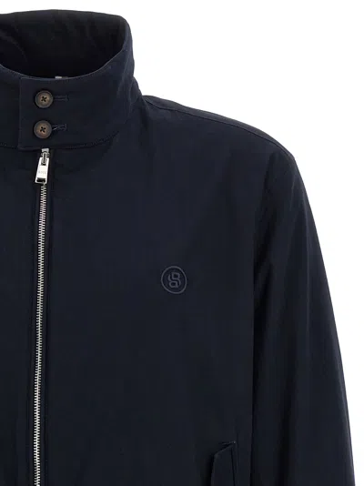Hugo Boss Jacket Boss Men Color Blue In Blue