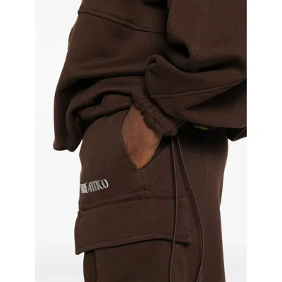 Attico Cargo Fern Pants In Brown