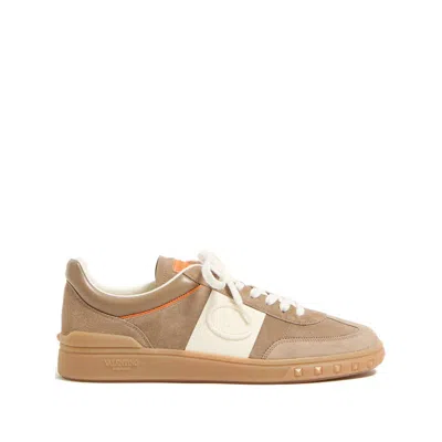 Valentino Low Top Sneaker Contrast Stitching