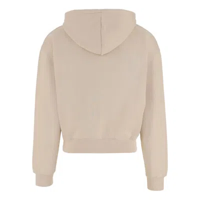 Jacquemus Grosgrain-trimmed Zippered Hoodie With Logo Detail In Yellow