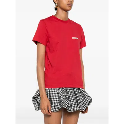 Jacquemus Round Neck Short Sleeve T-shirt