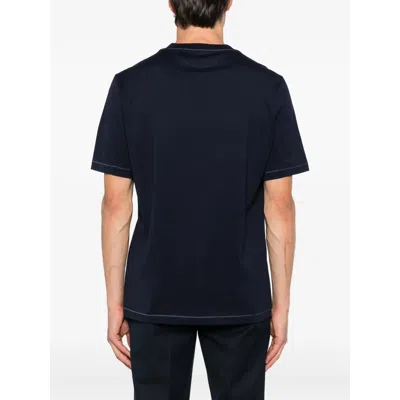 Brunello Cucinelli Slim Fit Crew-neck T-shirt In Lightweight Cotton Jersey In Black