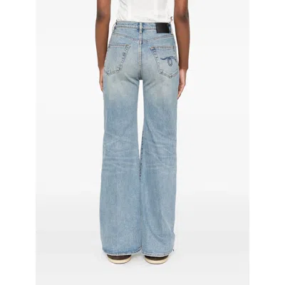 R13 Denim Flared Jeans