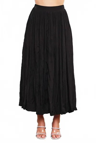 Mustard Seed Nomad Maxi Skirt In Black