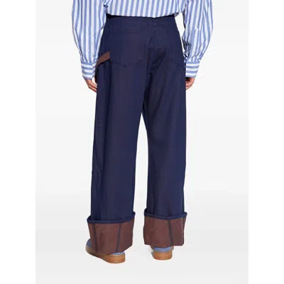 Jw Anderson J.w.anderson 'turn Up Twisted Workwear' Jeans