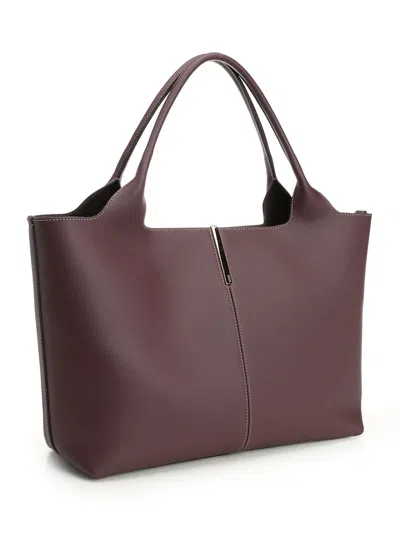 Tod's Ebr Shopping Medio-piccola Handbags Brown