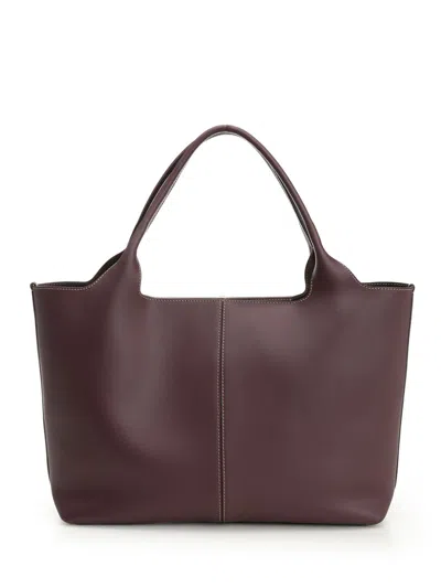 Tod's Ebr Shopping Medio-piccola Handbags Brown