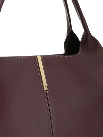 Tod's Ebr Shopping Medio-piccola Handbags Brown
