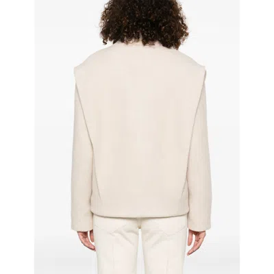Isabel Marant Dyogo Wool Jacket In White
