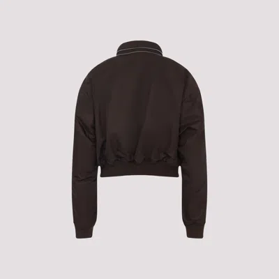 Givenchy Cropped Flap Pocket Jackets With High Collar In Black