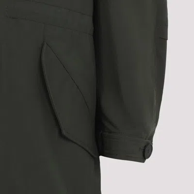 Givenchy Cotton Jacket With Back Slit And Drawstrings