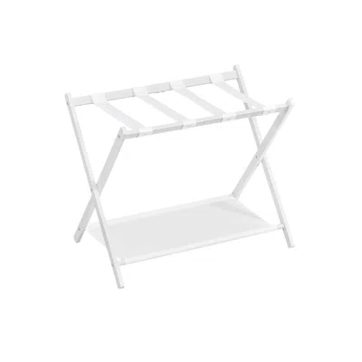 Breebe Luggage Rack For Guest Room In White