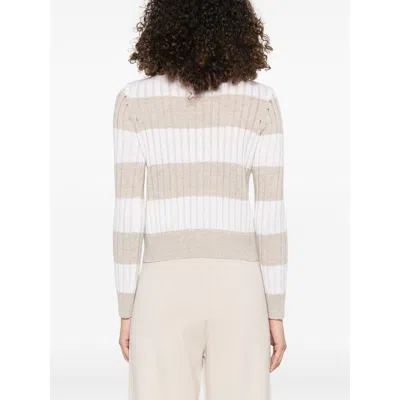 Max Mara Alfeo Sweater In Neutral